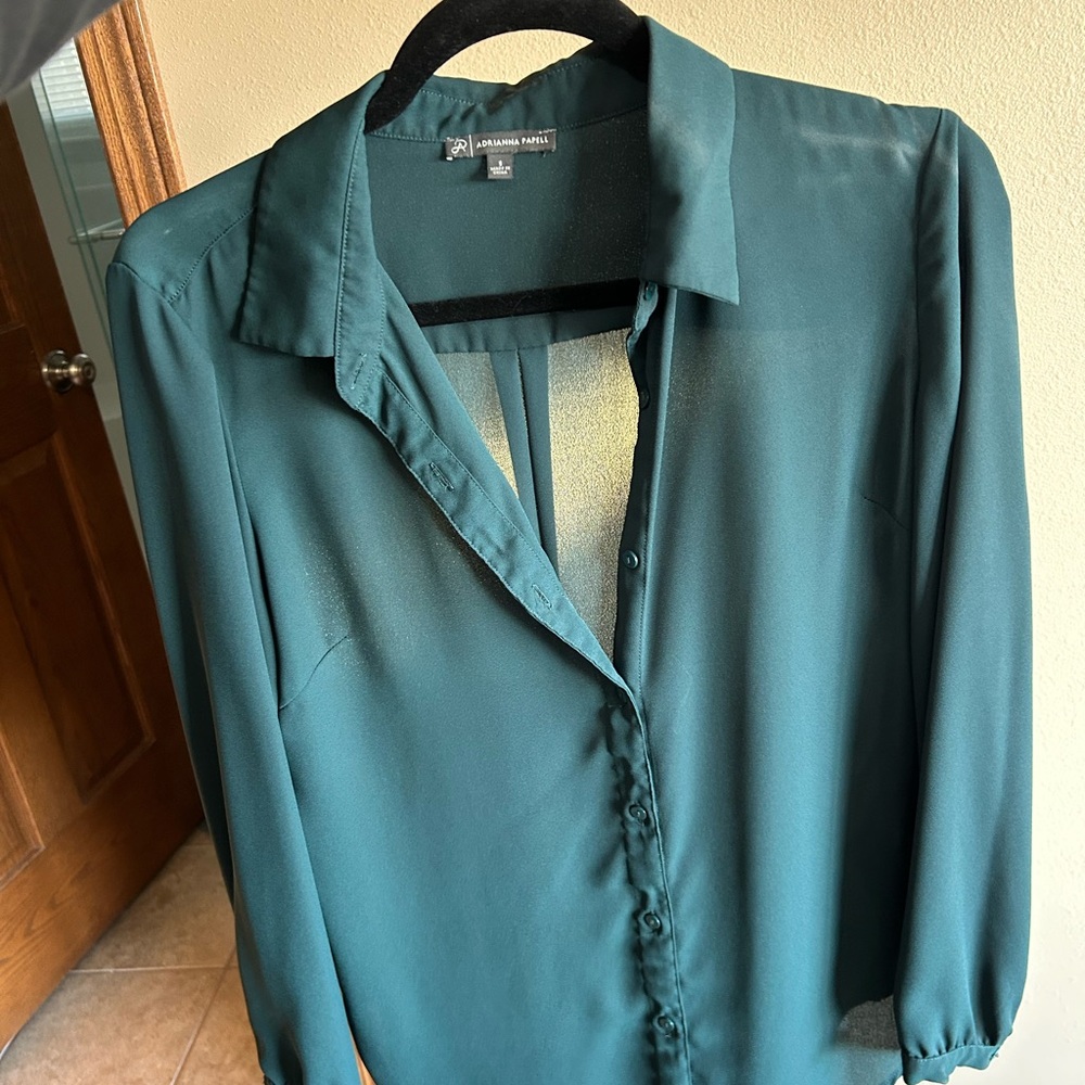 Women's Green Blouse
